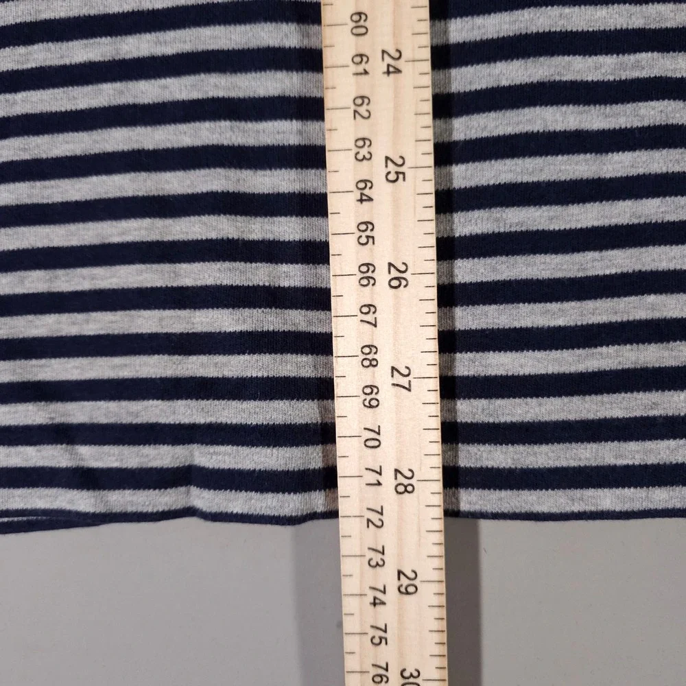 Polo Ralph Lauren Polo Shirt Mens XXL Blue Grey Striped Short Sleeve Pony Logo